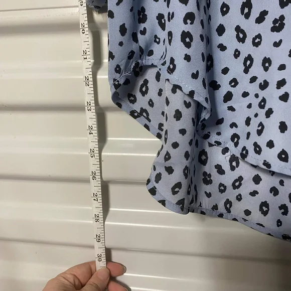 (1026) blue Lush Ls Shirt, Large - Picture 5 of 7